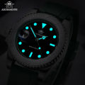 ADDIESDIVE AD2040 TOP Brand Men Watch Calendar Display Luminous 20Bar Diver Quartz Rubber Silicone Quartz Watch Reloj Hombre. 