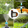New LCD Display Water Timer Home Garden Irrigation Rainfall Timer.