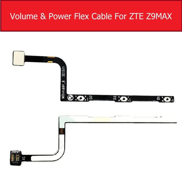 Power Volume Flex Cable For ZTE Nubia Z9Max NX510J/Z9 Max NX512J Power Volume Side key Button Switch Flex Ribbon Replacement