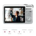 Portable 720P Digital Camera Video Camcorder 2.7 Inch Large TFT Screen with Carry Bag-sliver. 