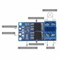 DC Motor Speed Controller 400W 5V-36V | PWM & Load Control Module | MOSFET Switch for DIY, Robotics, LED, Fan, Motor, and Automation.