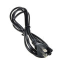 1.5M 2 hole EU US PLug 2 Pin AC Cable Cord for PS2 PS3 Slim PS4 Game Player Laptop Battery Charger Power Supply Adapter. 