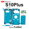 Fullset Sticker For Samsung Galaxy S10 Lite Plus S10+S10 5G S10E Front LCD Screen And Back Battery Adhesive Glue Replacement. 
