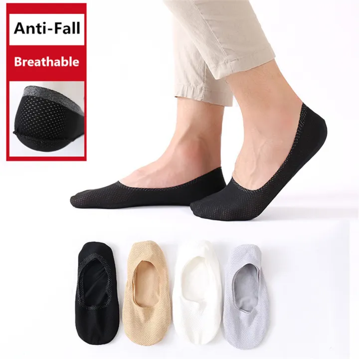 4%20Pairs%20Unisex%20Invisible%20Socks%20Anti%20Slip%20Summer%20Ultra-thin%20Men%20Socks%20Silicone%20Socks%20Classic%20Business%20Socks%20Men%20Shallow%20Mouth%20-%20Image%203