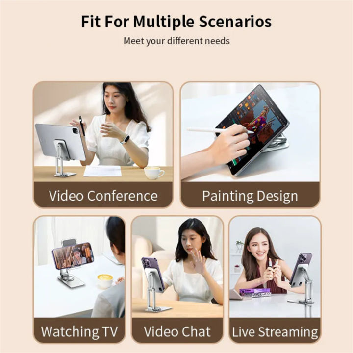 Baoer%20Cell%20Phone%20Stand%20Fully%20Adjustable%20Foldable%20Desktop%20Phone%20Holder%20Cradle%20Dock%20For%20Desk%20Bed%20Kitchen%20Home%20Office%20-%20Image%208