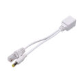 【Sunflower EGR】2pcs POE Cable Power Ethernet Adapter Cable POE Splitter RJ45 Injector Power Supply Module 12-48v For IP Camera. 