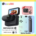 Insta360 GO 3S Tiny 4K Action Camera Black White 39g 64G 128G 1270mAh Battery Action Pod AI Editing Waterproof FlowState GO3S.