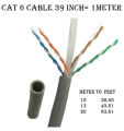 10 meter Cat6 Cable Internet Cable 1gbps Rj45 Ethernet Lan Network Cord Cable Lead Gray/White Ready Cable-High-Speed Internet Connectivity With Cat6 Cable. 