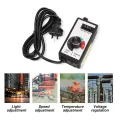 AC220-240V Variable Speed Controller 8A Control Switch Motor Rheostat Fan. 