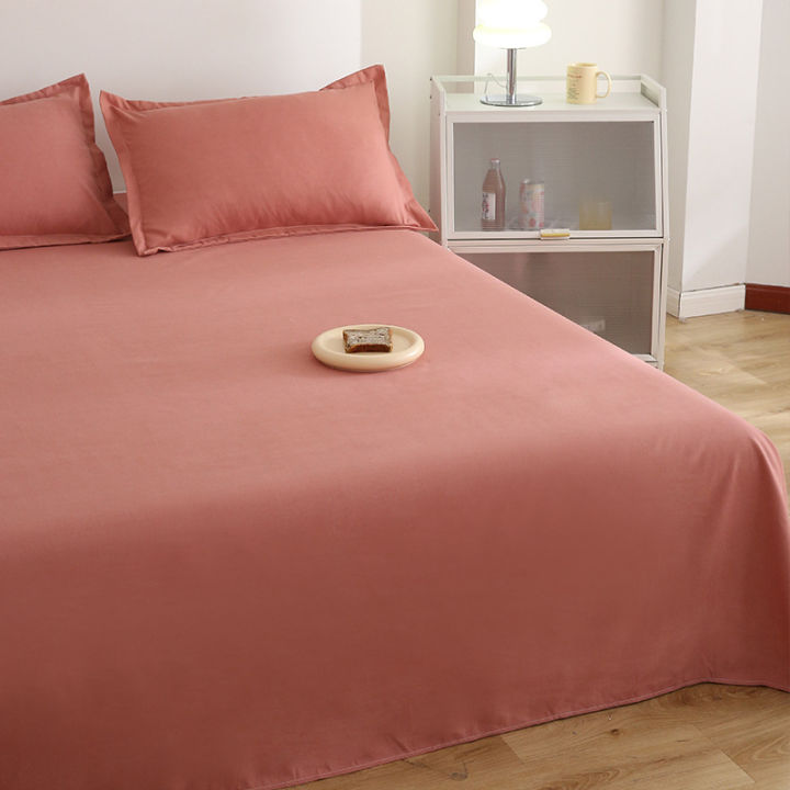 Bed%20Sheets%20Summer%20Single%20Piece%20Modern%20Simple%20Solid%20Color%20Washed%20Cotton%20Bed%20Four%20Piece%20Set%20Dormitory%20Quilt%20Sheets%20Bedding%20Wholesale%20-%20Image%203