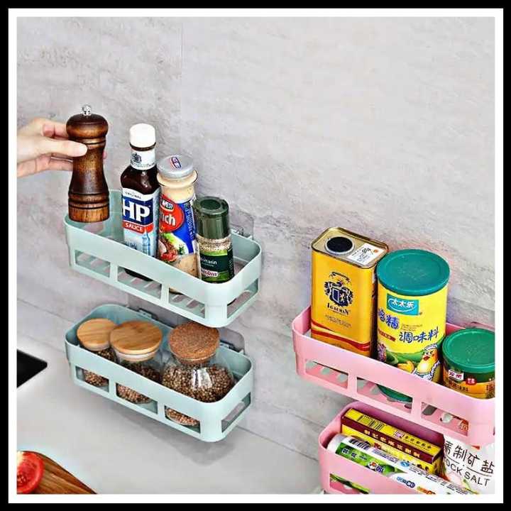Home%20Adhesive%20Shower%20Shelves%20Kitchen%20Seasoning%20Shelf%20Bathroom%20Organizer%20Basket%20Adhesive%20Soap%20Dish%20Wall%20Mount%20Bathroom%20Organizer%20Storage%20Basket%20No%20Punching%20Storage%20Rack-Best%20Rate%20-%20Image%203