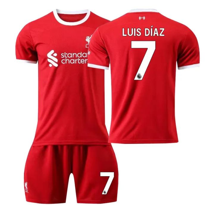 23-24%20ew%20Lierpool%20ome%20o.11%20Salah%20Jersey%20Children's%20Adult%20Student%20eam%20hes%20suit%20Football%20niform%20-%20Image%207