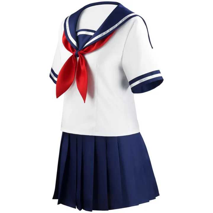 Game%20Yandere%20Ayano%20Aishi%20Cosplay%20Costumes%20Dress%20Osana%20Najimi%20Girls%20School%20JK%20Uniform%20Sailor%20Shirt%20Skirt%20Dress%20Clothes%20-%20Image%204
