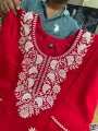New Exclusive Embroidery Work Body Linen Salwar Butter Two Piece For Women. 