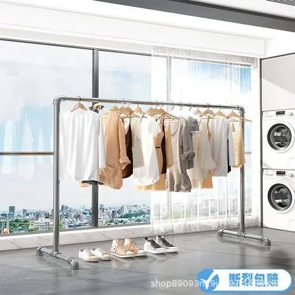 Steel%20pipe%20drying%20rack,%20hanger%20hanger,%20single-rod%20galvanized%20plumbing%20pipe,%20extra-thick%20floor-to-ceiling%20vertical%20balcony,%20outdoor%20drying%20clothes%20galvanized%20-%20Image%204