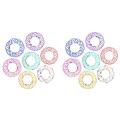 ARELENE 14PCS Magic Mandala Flower Basket Toy Magic Loops Wire Fidget Toy Flexible Basket Soft Magical Toys for Adults Kids. 