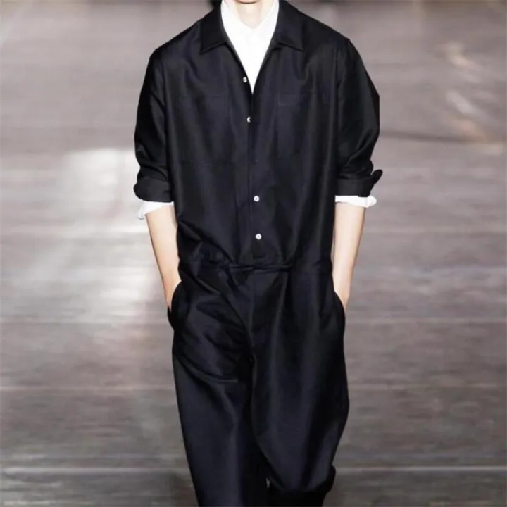 2020%20New%20Plus%20Size%20Tide%20Brand%20men's%20Jumpsuit%20Jacket%20Tide%20men's%20Overalls%20Loose%20Casual%20Wide%20Leg%20Jumpsuit%20Big%20Size%20M-6XL%20-%20Image%204