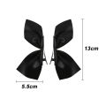 Ifme Blackpink Bow Knot Hair Clips Elegant Hairpin Side Clips Fashion Accessories. 