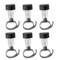 6PCS Solar Pool Light Waterproof LED For Swimming pool.