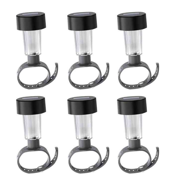 6PCS Solar Pool Light Waterproof LED For Swimming pool
