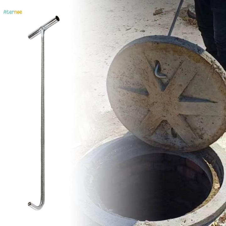 Manhole%20Hook%20Tool%20Steel%20Trampoline%20Drain%20Cover%20Open%20Manhole%20Cover%20T%20Shape%20Hook%2038cm%20Blunt%20-%20Image%202