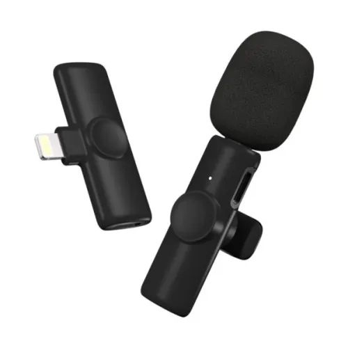 K8 Wireless Lavalier Microphone Portable Mini Mic For Type-C - Microphone