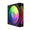 Case Electric Prism 4pro Divine Light Synchronous Silent Cool ARGB Fan Computer Heat Sink. 
