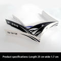 Badminton Racket Protection Sticker With Full Frame Anti-Collision Strip, Racket Head Protection Wire. 