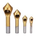 Punch Tool Chamfering Boring Drill Bit Chamfer 90 Degree HSS Deburring Chamfering Cutter Counter Sink Drill Bit Wood Chamfering Cutter Countersink Drill Bits. 