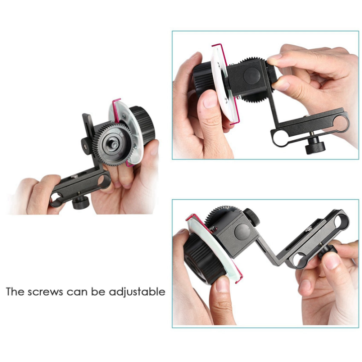 JDXHLAU%202X%20VD-F0%20Camera%20Follow%20Focus%2015MM%20Follow%20Focus%20with%20Gear%20Ring%20Belt%20for%20and%20Other%20DSLR%20Camera%20-%20Image%206