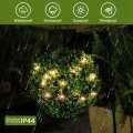 Solar Lantern Hanging Lights Outdoor Waterproof Outdoor Solar Garden Lights Decor for Porch Tree Fence Patio.