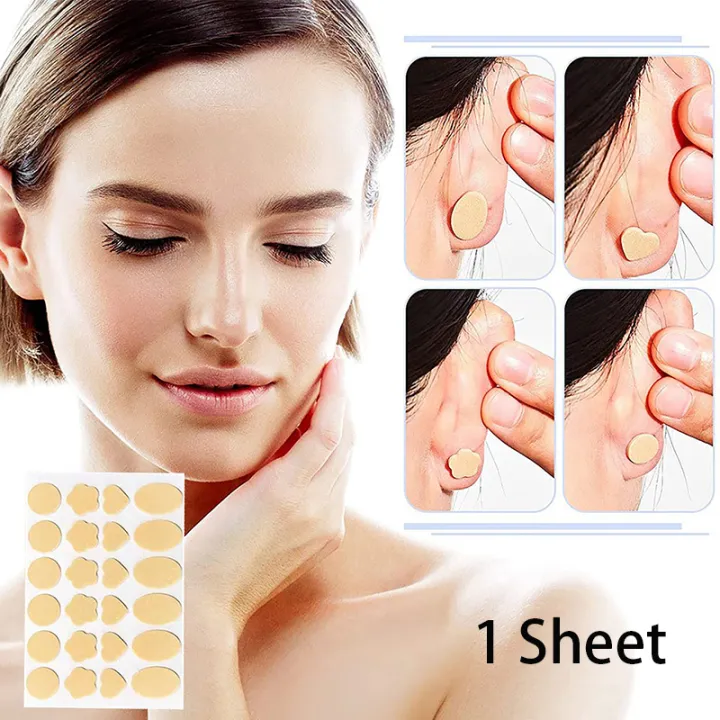 24pcs Earring Support Patches Earring Pads Foam Lifters Ear Lobe