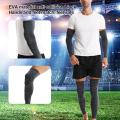 1Pc Sports Knee Pad Shin Guard High Elastic Breathable Impact Resistant Shin Sleeve Protective Football Equipment.