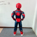 Iron Spider-Man kids muscle show clothes Halloween costumes cosplay prom dress up props costumes fall and winter. 
