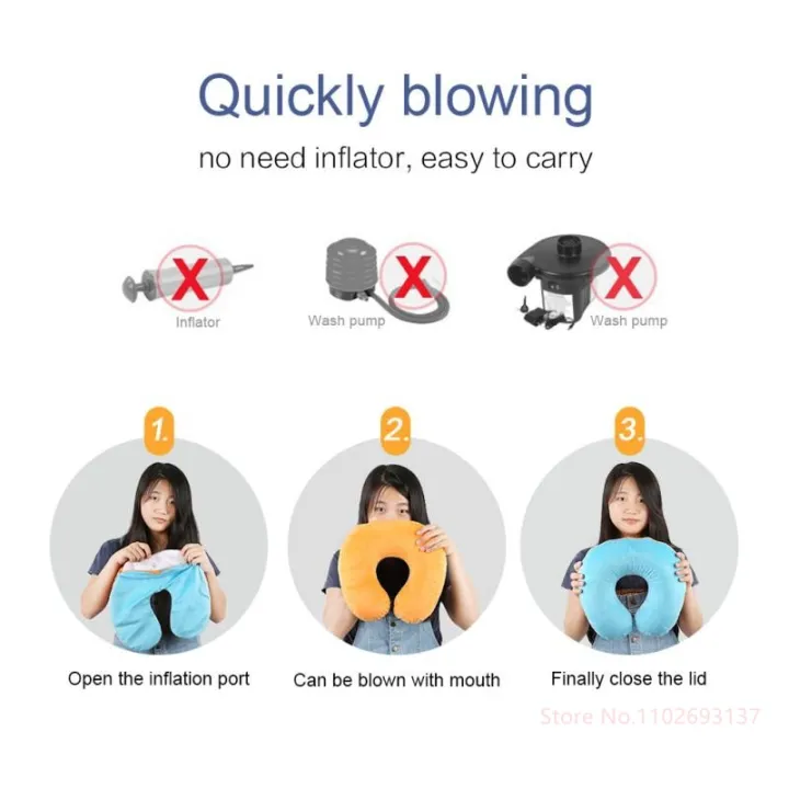 Inflatable%20U-shape%20Travel%20Pillows%20Airplane%20Panda%20Cushion%20Short%20Plush%20Fabric%20Neck%20Pillow%20Car%20Office%20Nap%20Headrest%20Nackenkissen%20-%20Image%204