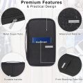 Travel Passport Holder Bag Family Travel Waterproof Wallet Document Organizer for Women and Men. 