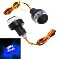 Motorcycle Turn Signal LED Indicator Light or Handlebar Light for all bike 2Pcs Yellow, Red, Blue. 