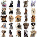 50 popular realistic funny emoji pack stickers, non repeating sand sculpture, small dog decoration stickers. 