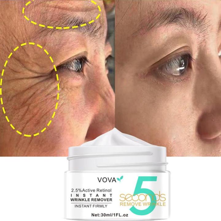 Vova Retinol Anti-Wrinkle Face Cream Instant 5 Seconds Remove Wrinkles Anti Aging Firming Lifting Fade Fine Line Facial Care