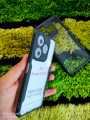 Tecno Spark 10c / Tecno Spark 10 Back Cover ShockProof Airbinger Longlasting Clear Transparent Hard Case With Camera Bump Protection (Back Case Cover For Smartphone).
