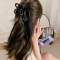 1PC Purple Pink Pearl Phalaenopsis Large Shark Clip Sweet Elegant Hair Claw for Women Trendy Ins Hair Clip Headwear. 