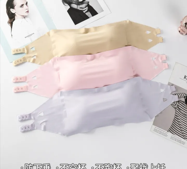 Premium%20Silk%20Tube%20Strapless%20Padded%20Push%20Up%20Bra%20For%20Women-One%20Piece%20-%20Image%203