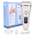 USB Rechargeable Women Painless Electric Epilator Beard Hair Removal Women's Shaving Machines Portable Female Hair Trimmer LCD. 