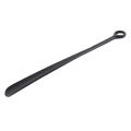 18.5inch Plastic Extra Long Handle Shoe Horn Shoehorn Flexible Easy Sturdy Slip Aid, 1x Black. 