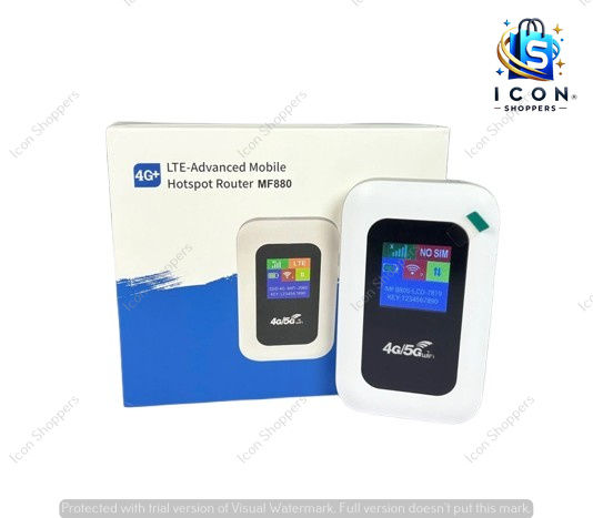 MF880 Portable 4G LTE advance Router/Modem/Hotspot Router Color Screen ...