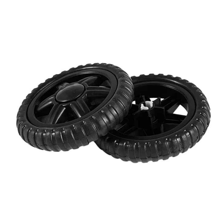 Rubber%20Hot%20Wheel%20Travelling%20Luggage%20Cart%20-%20Black%20(2%20Pieces)%20-%20Image%204