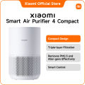Xiaomi Smart Air Purifier 4 Compact EU Version Smart Air Cleaning for Healthy Indoor Living | 1 year official Warranty.