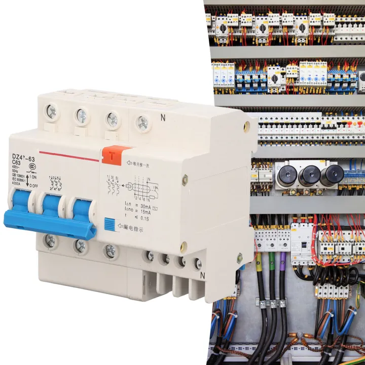Electric%20Leakage%20Circuit%20Breaker%2050/60Hz%203P%2063A%20220V%20Overload%20Short%20Circuit%20Leakage%20Protection%20Residual%20Current%20Circuit%20Breaker%20-%20Image%204