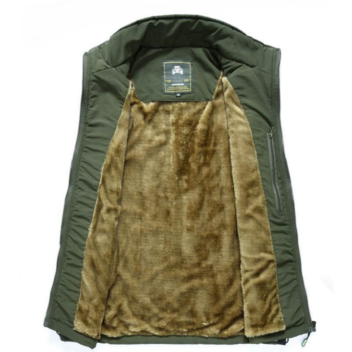 Crocodile%20Winter%20Men%20Fleece%20Warm%20Vest%20Mens%20Pockets%20Autumn%20Vests%20Male%20Casual%20Thick%20Multi%20Pocket%20Waistcoat%20New%20Sleeveless%20Jacket%20-%20Image%204