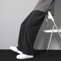 Ice Silk Pants Men's Summer Trousers Men's Trend Loose Straight Thin Casual Pants Sports Joggers Pants for Men pantalones hombre. 